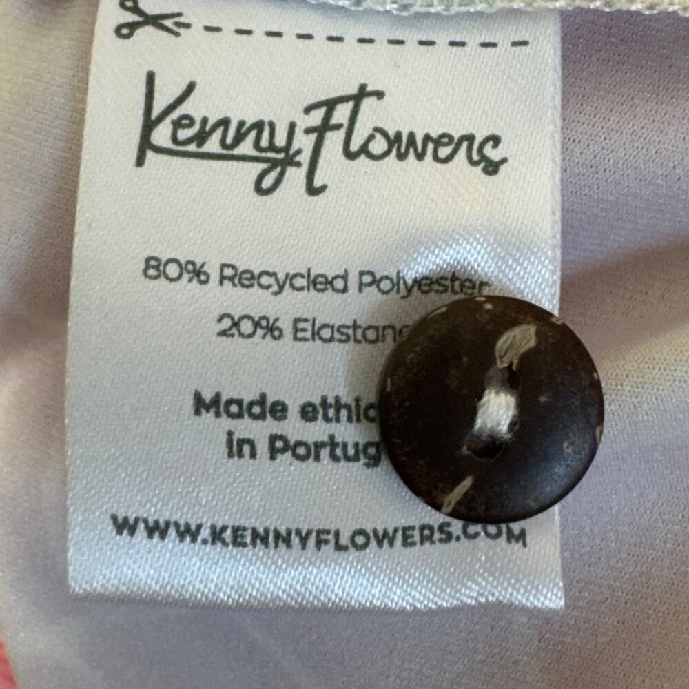 Kenny Flowers Tropical Floral Polo in Pink, Mint & Yellow - Picture 7 of 8